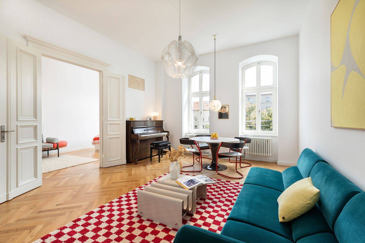 Zwischen Winskiez und Bötzowviertel: Wunderschöne 4-Zimmer Altbauwohnung, Loggia und Fahrstuhl, 10405 Berlin (Pankow Prenzlauer Berg)