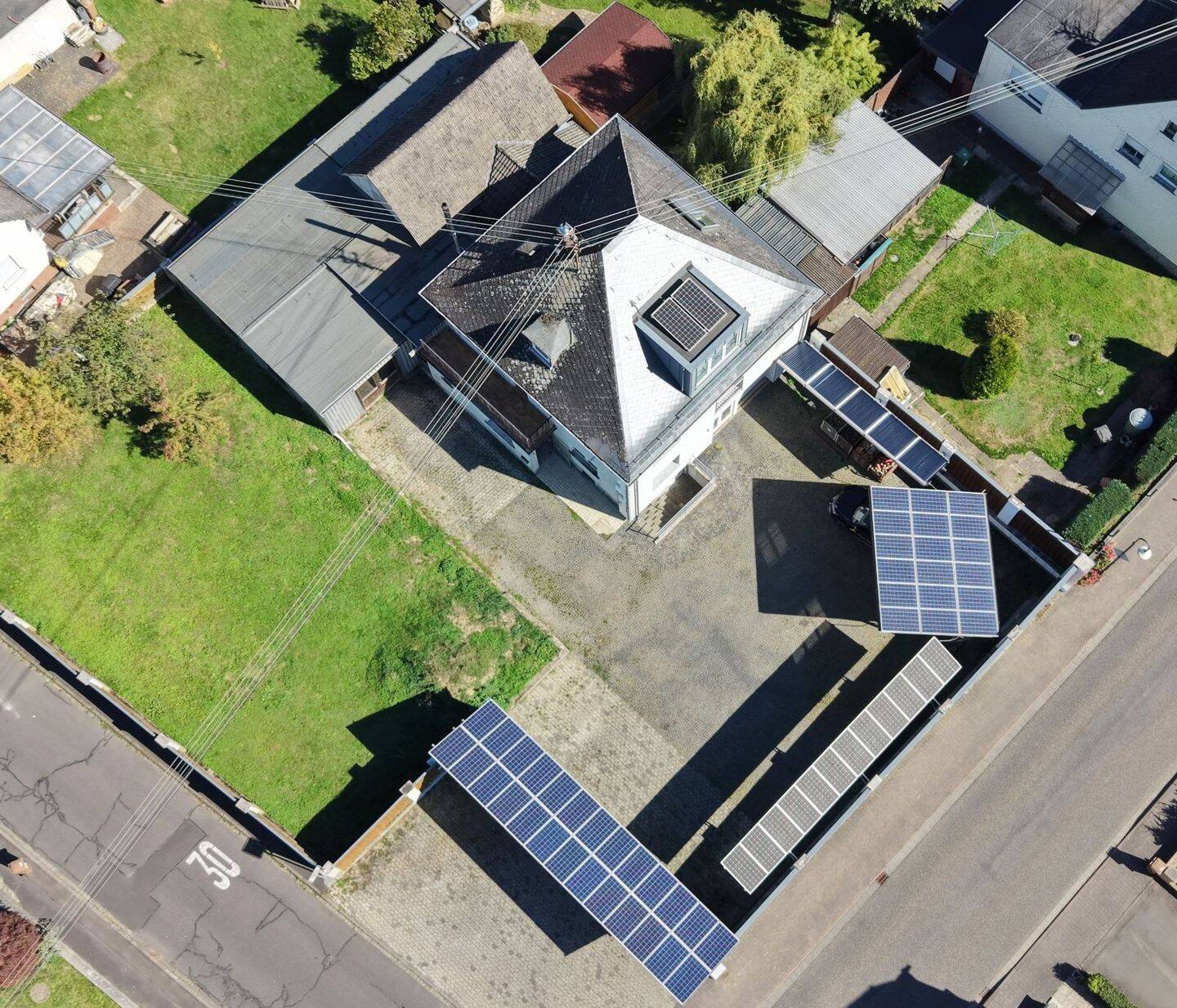 Photovoltaik + Solarthermie + Pufferspeicher = Unabhängigkeit + Einkommen, 56424 Moschheim