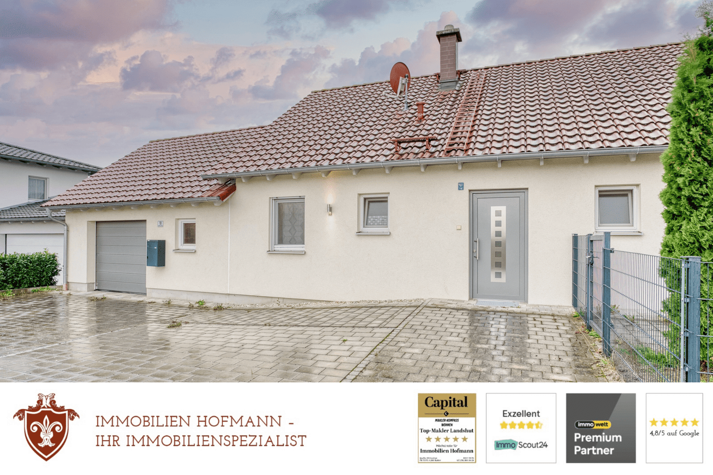 Ebenerdig modern wohnen: Charmanter 3-Zimmer-Bungalow mit Garten, 84155 Bodenkirchen