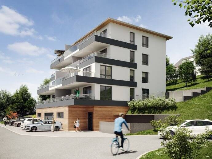 Neubau – Unterkirnach – 3-Zimmer-Penthouse-Wohnung – Tiefgarage, 78089 Unterkirnach