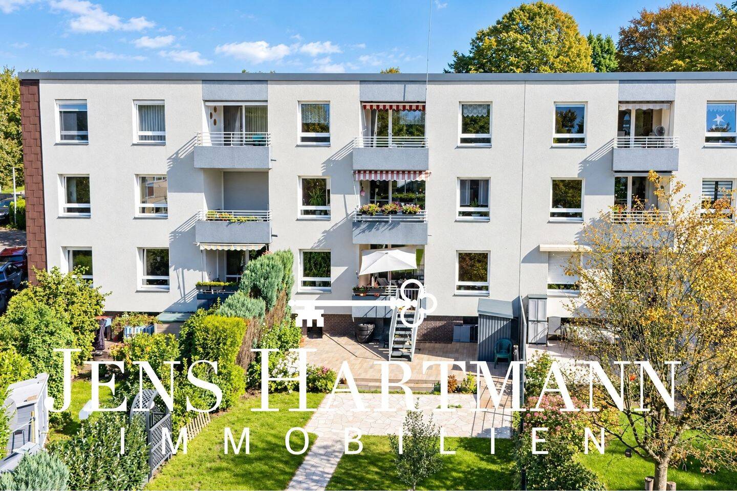 LICHT. RAUM. BALKON. | 3-Zimmer-Wohnung mit Sonnenbalkon & Garage in Dümpten, 45475 Mülheim an der Ruhr (Dümpten Mellinghofen Mitte-Ost)