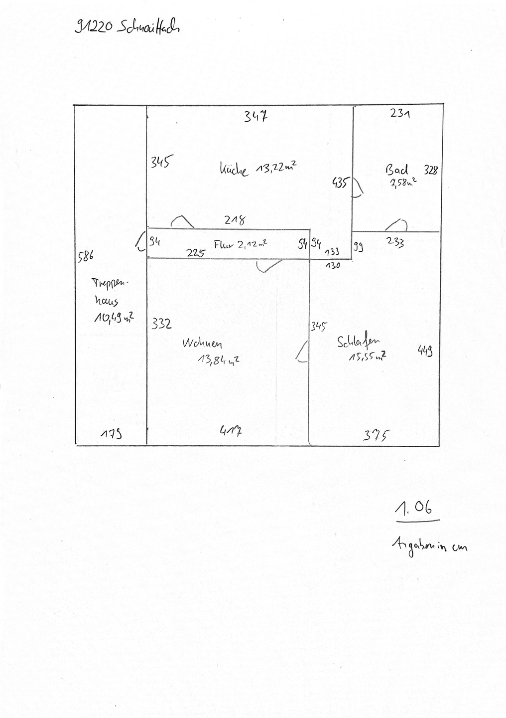 2-Zimmer-Wohnung, 91220 Schnaittach