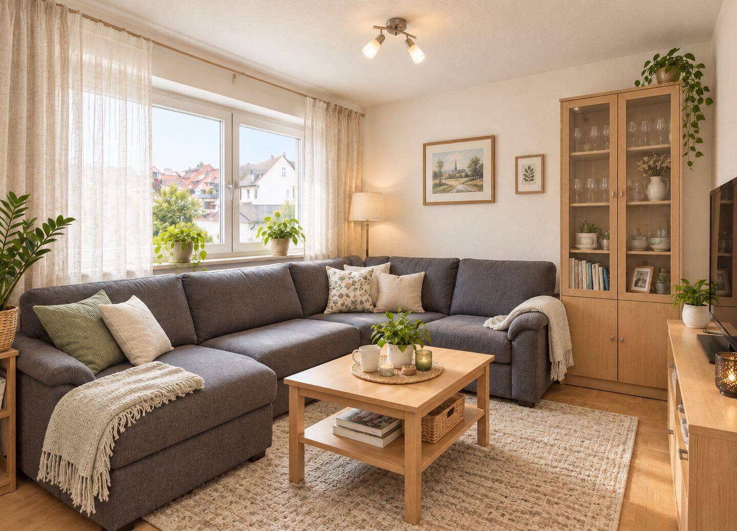Besondere 4-Zimmer-Wohnung mit Gartenparzelle, separatem Dachgeschosszimmer, und viel Potenzial, 79618 Rheinfelden (Baden)