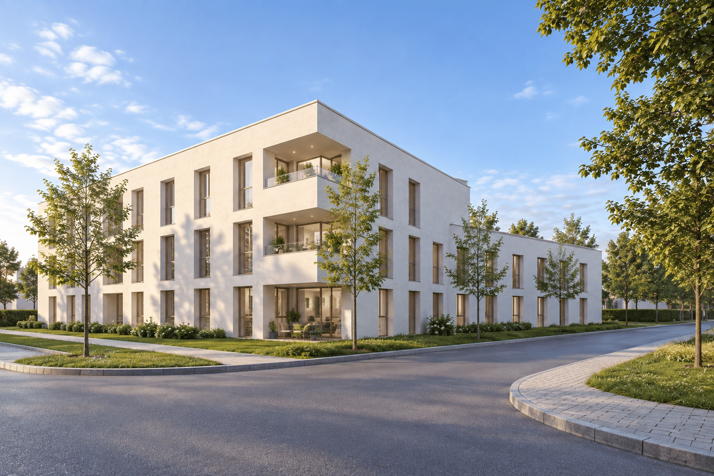 ERSTBEZUG! – FAMILIENFREUNDLICHE 4-ZIMMER-NEUBAUWOHNUNG MIT TERRASSE – ÖFFENTLICH GEFÖRDERT!, 94315 Straubing