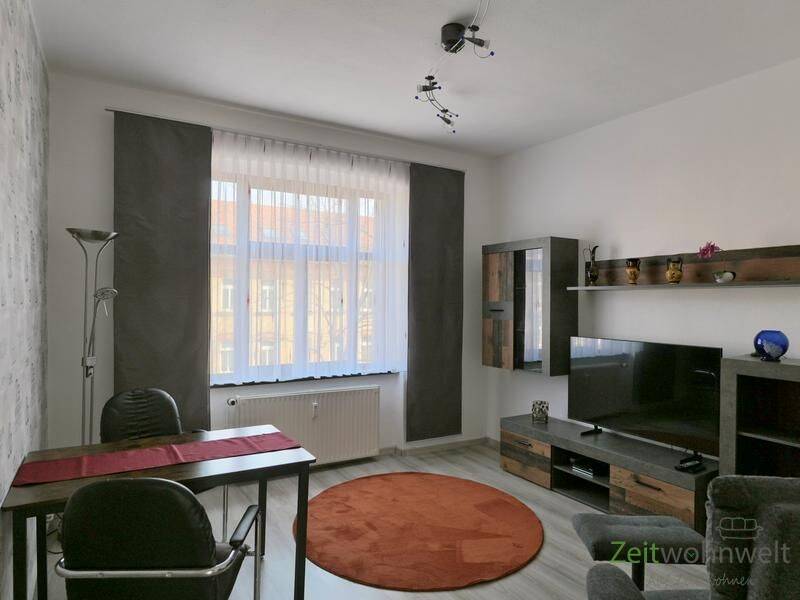 (EF1277_M) Arnstadt: Arnstadt, möblierte 2-Zimmer-Wohnung in der Innenstadt mit Sitzecke im Garten, 99310 Arnstadt