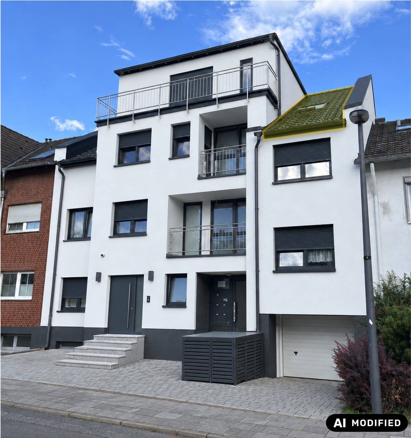 Erstbezug nach Kernsanierung: Kompakte DG-Wohnung mit Empore und Einbauküche in Köln-Niehl, 50735 Köln (Nippes Niehl Riehl Weidenpesch)