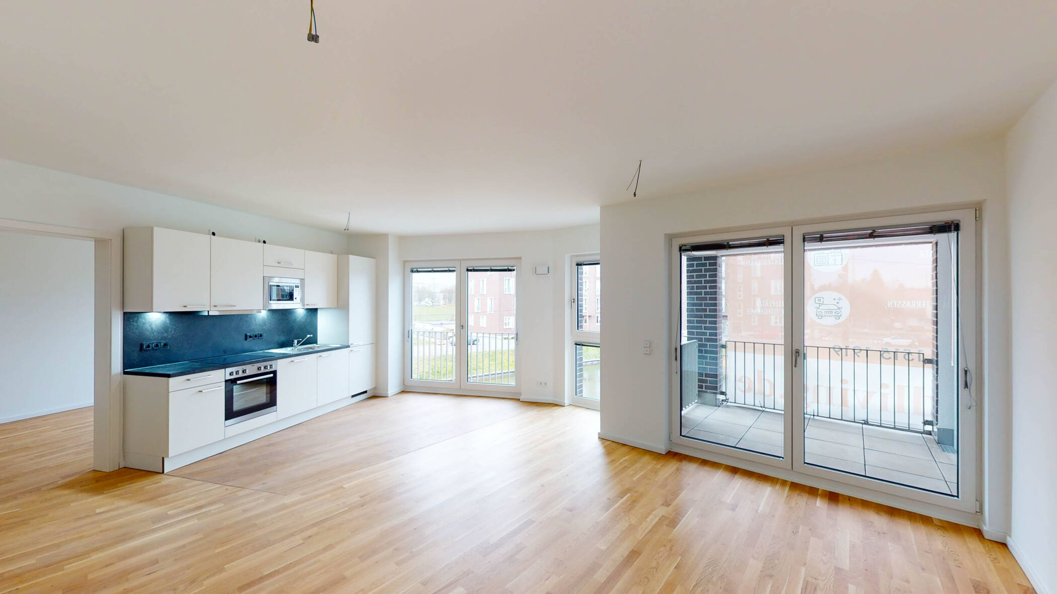 Erstbezug 3-Zimmer Wohnung mit perfekter Anbindung zum ÖPNV, 22045 Hamburg (Wandsbek Jenfeld Tonndorf)