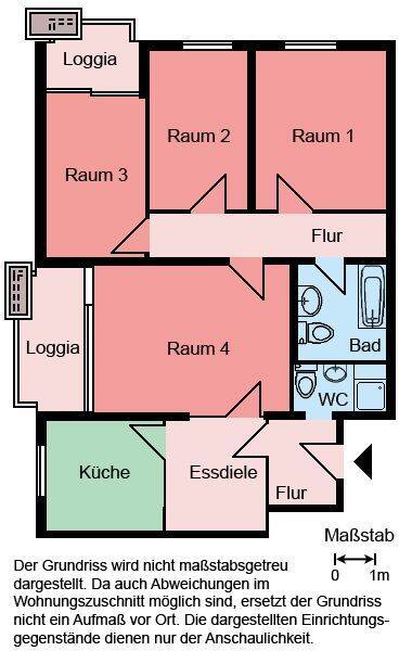 4-Zimmer-Wohnung in Kamen Methler, 59174 Kamen