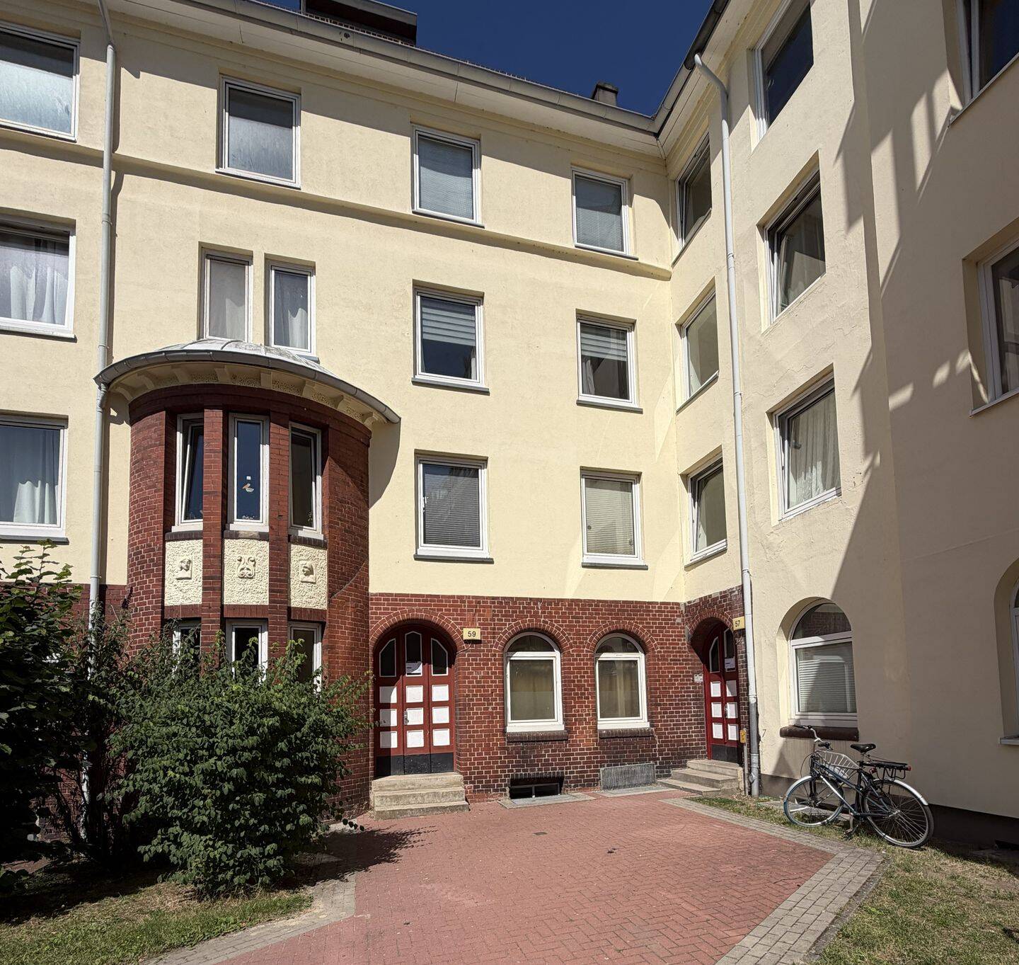 Gut geschnittene 2 Zimmer Wohnung in Alt-Wilhelmsburg!, 21107 Hamburg (Mitte Steinwerder Wilhelmsburg)