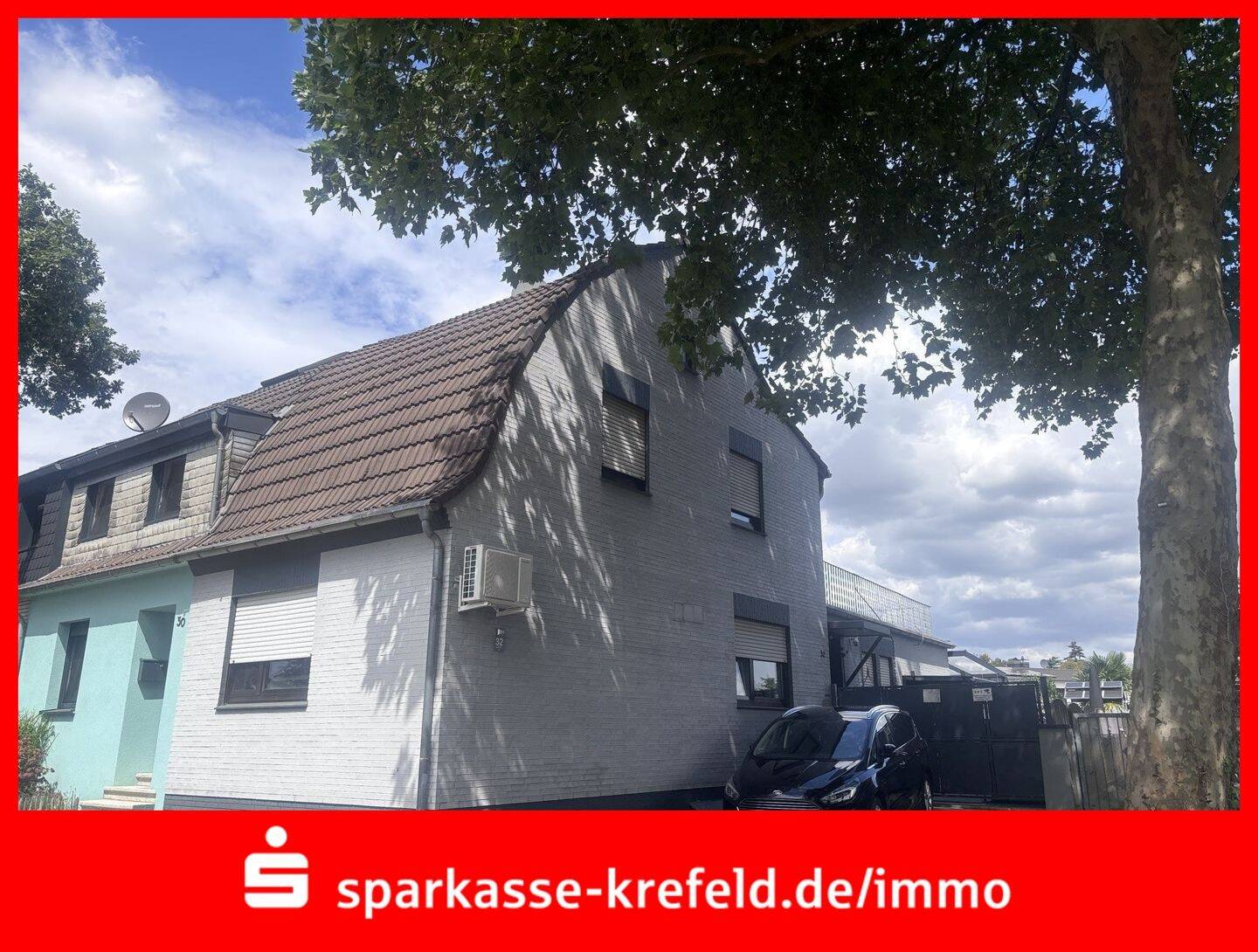 Charmantes Reihenendhaus mit Gartenpool, 41748 Viersen