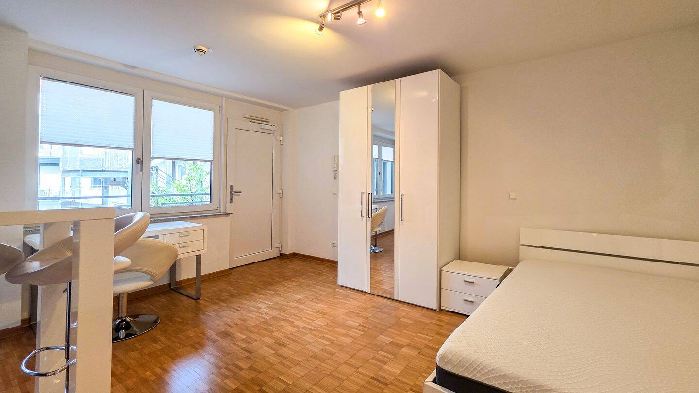 Möbliertes Einzimmerappartement für Studierende ab sofort zu vermieten., 91052 Erlangen (Anger Erlangen-Ost Erlangen-Süd Innenstadt)