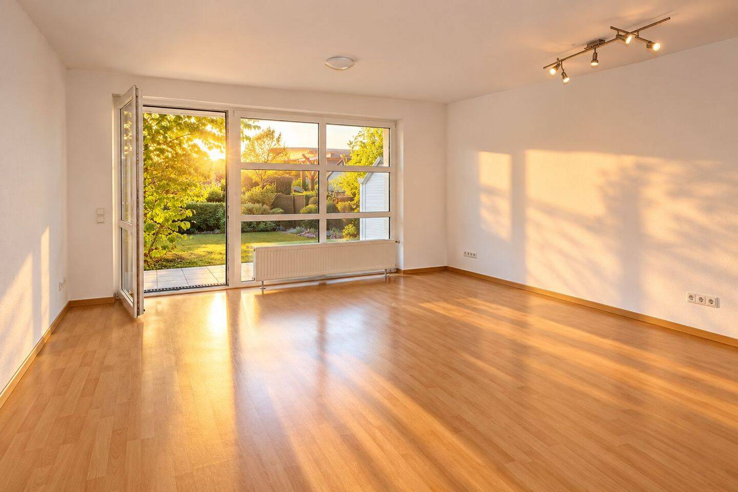 Helle 2-Zimmer-Erdgeschosswohnung, 55m2 mit Terrasse, Einbauküche + Stellplatz in Walldorf zu verkaufen, 69190 Walldorf
