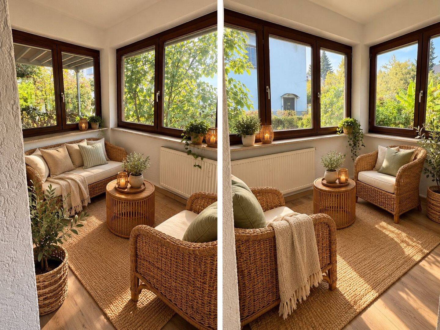 Helle 3-Zimmer Wohnung mit Wintergarten in Mannheim Almenhof 99m, 68199 Mannheim (Almenhof Neckarau)