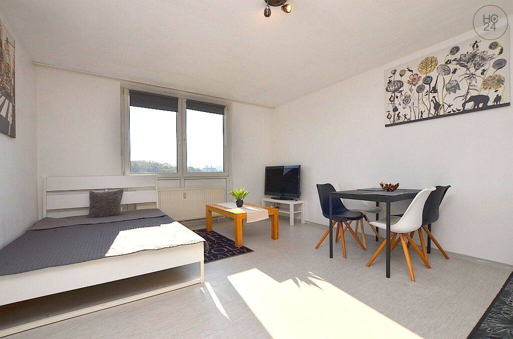 Helle, möblierte 1-Zimmerwohnung in Lengfeld mit Wlan, 97076 Würzburg (Grombühl Lengfeld)