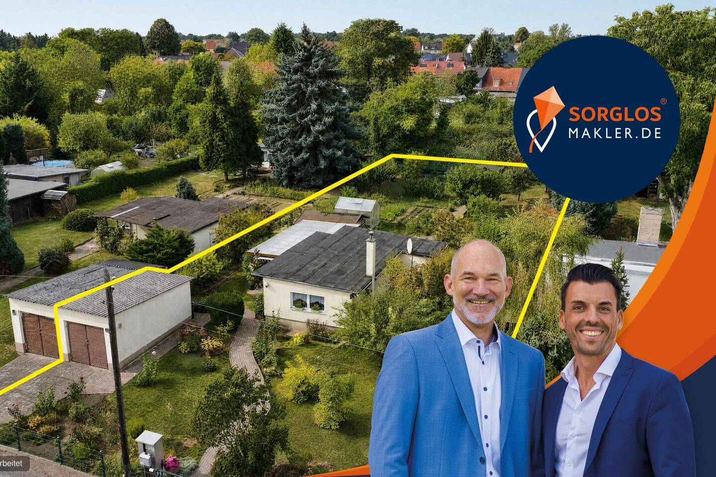 1.202 m² Baugrundstück mit Freizeitbungalow in Magdeburg-Salbke, 39122 Magdeburg (Beyendorf-Sohlen Beyendorfer Grund Fermersleben Salbke Westerhüsen)