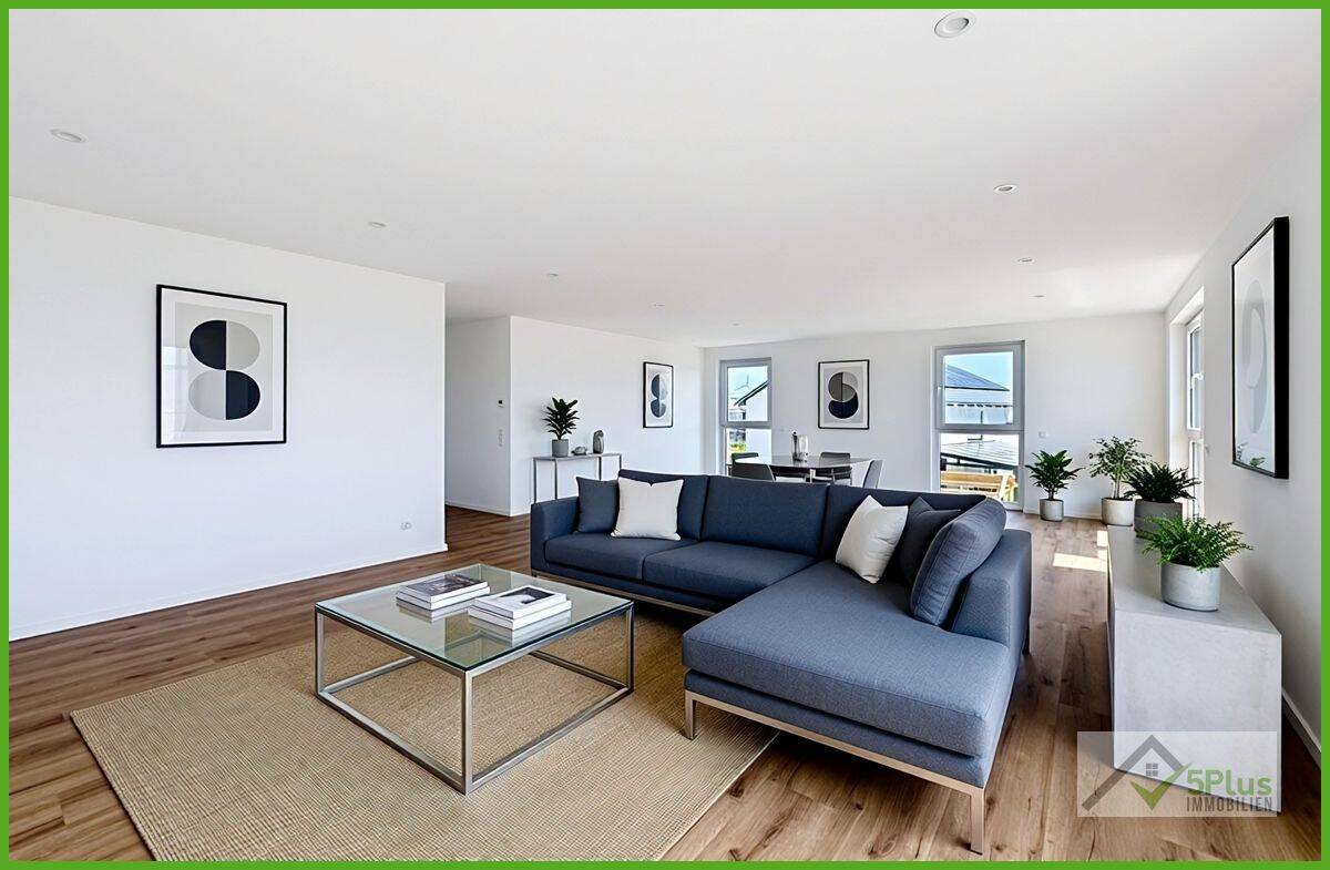 + 5PLUS + MODERNES WOHNGLÜCK: EXKLUSIVE MAISONETTE MIT GROSSZÜGIGER SÜD-WEST DACHTERRASSE +++, 52379 Langerwehe