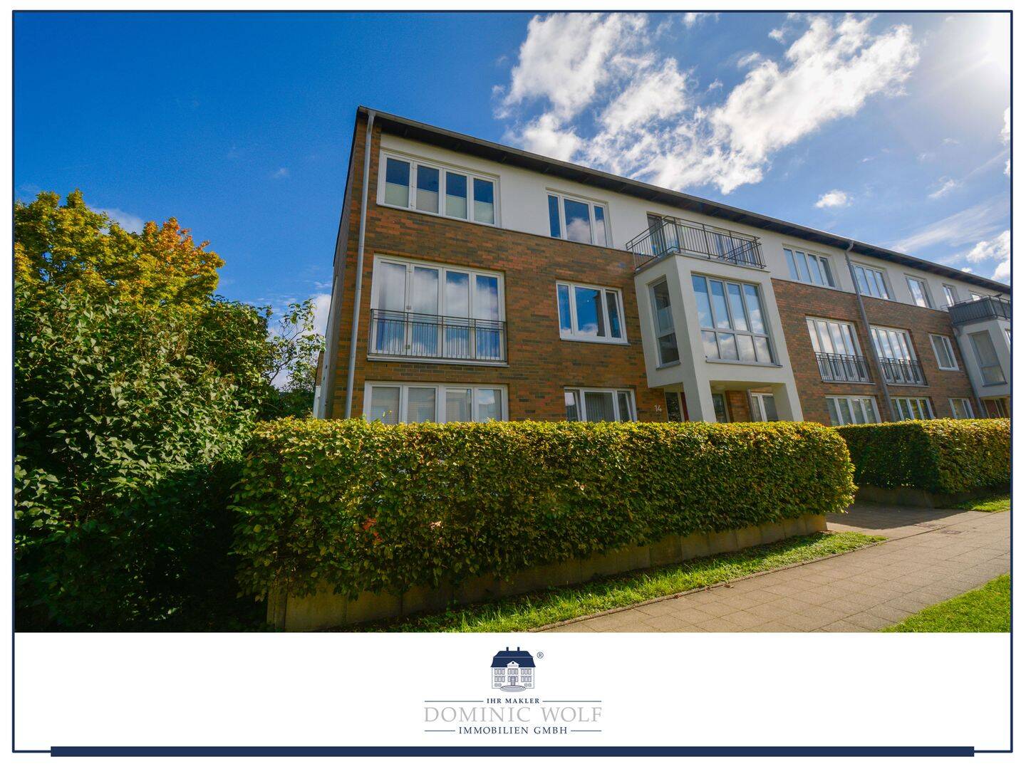 Zentrale Wohnung mit Balkon / TG-Stellplatz, 23570 Lübeck (Travemünde)