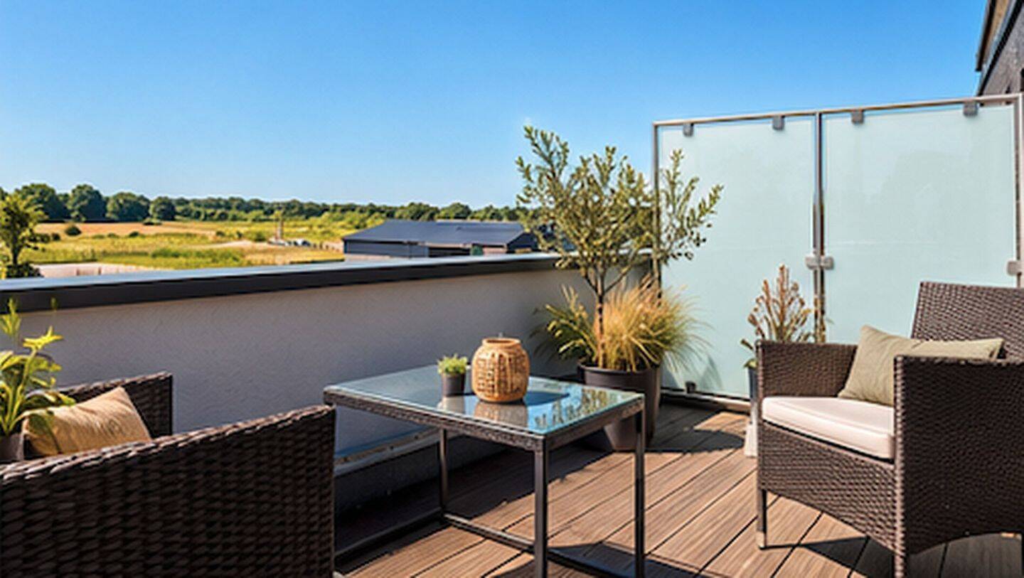 Penthouse Wohnung mit Terrasse – Erdwärme, Aufzug, Stellplatz usw., 41179 Mönchengladbach