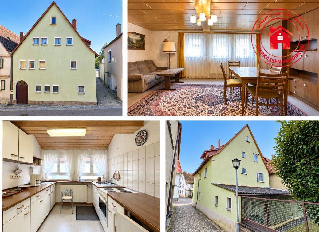 Einfamilienhaus im historischen Stadtkern – sofort verfügbar, 97990 Weikersheim