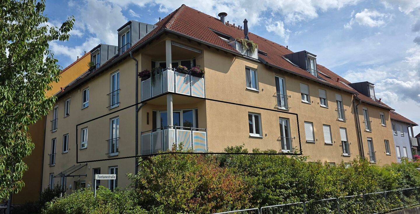 3-Raum-Whg. 83,2 qm 1.OG mit Balkon + TG-Platz, 4435 Schkeuditz