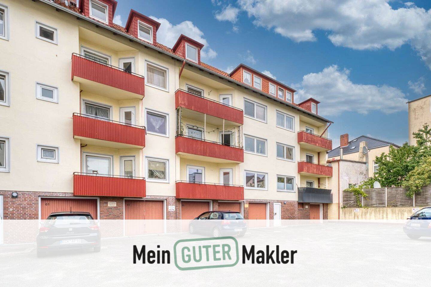 Erstbezug nach Renovierung: Helle 3-Zimmer-Wohnung mit Balkon, 27572 Bremerhaven (Fischereihafen Geestemünde Wulsdorf)
