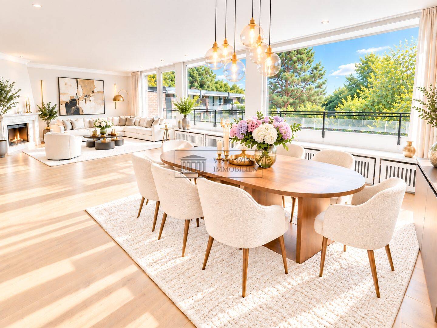 170 m² Penthouse-Traum mit 2 Dachterrassen – Liebe auf den 1. Blick, 22605 Hamburg (Altona Bahrenfeld Groß Flottbek Othmarschen)