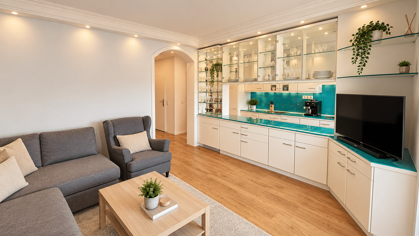 Bilk/Uninähe – Ideal für Singles – 2-Zimmer-Wohnung mit Einbauküche und Balkon !, 40223 Düsseldorf (Bilk Flehe Unterbilk)