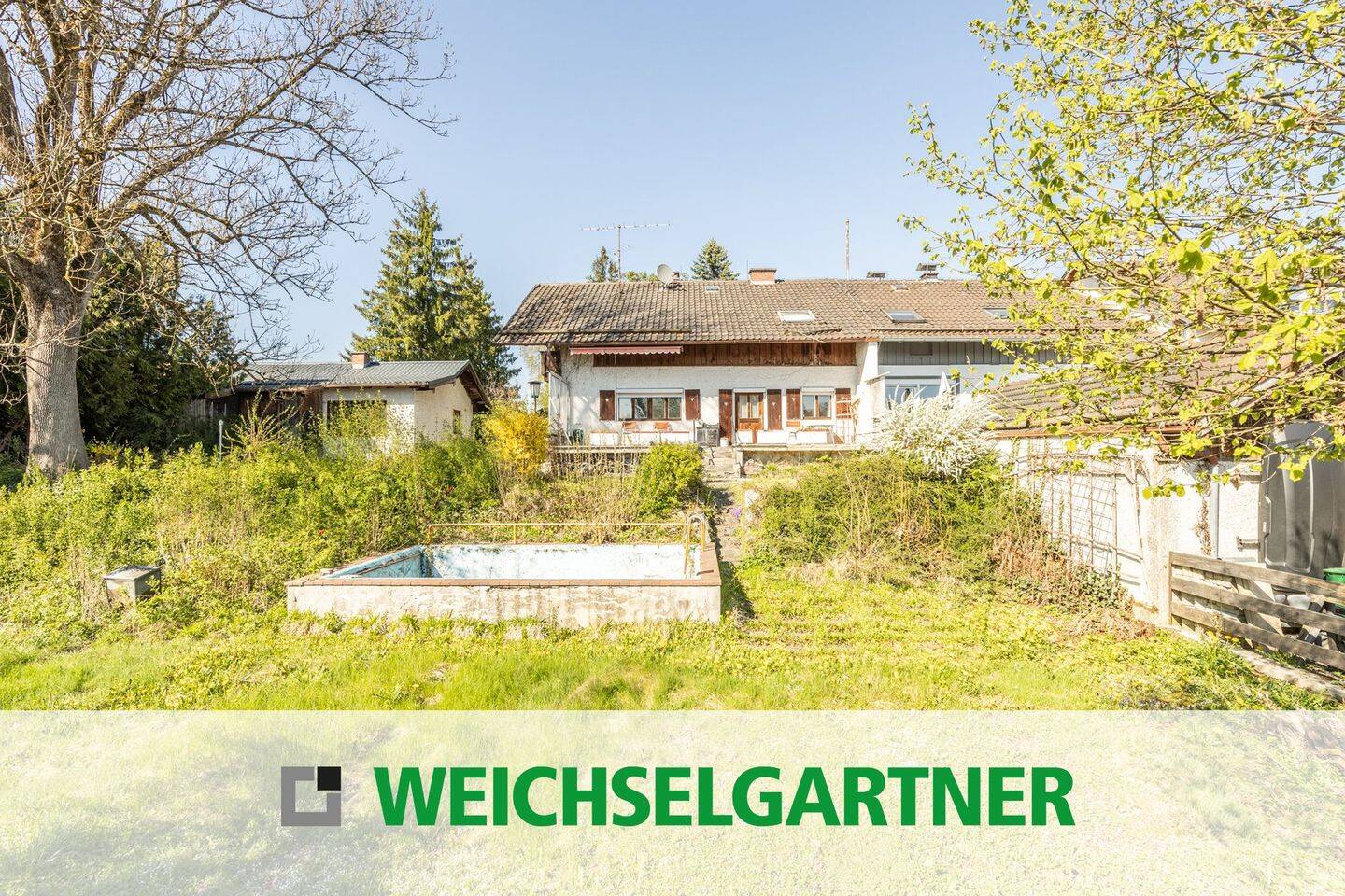 Begehrte Süd-West-Hanglage: Grundstück mit Altbestand und vielfältigen Bebauungsmöglichkeiten, 85625 Glonn