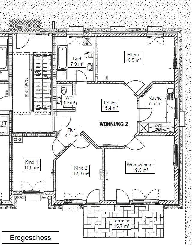 4-Zimmer-Wohnung mit ca. 98m² in Zirndorf-Anwanden, 90513 Zirndorf