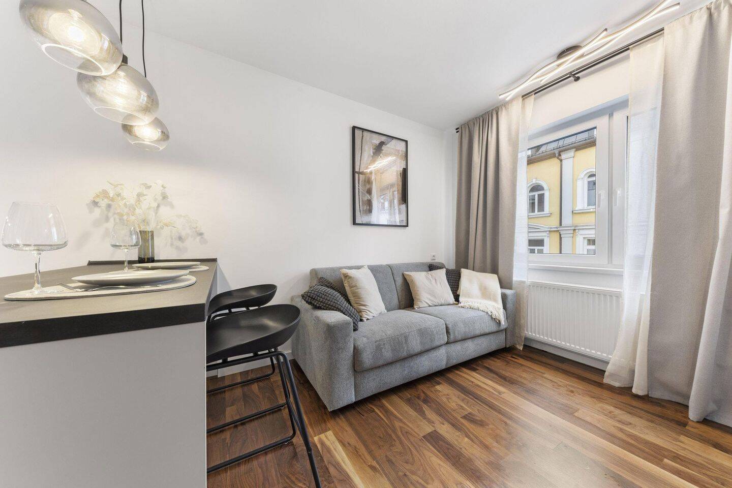 Möbliert & löffelfertig: Studio im Glockenbachviertel, ruhige Lage, 80469 München (Altstadt-Lehel Ludwigsvorstadt-Isarvorstadt)
