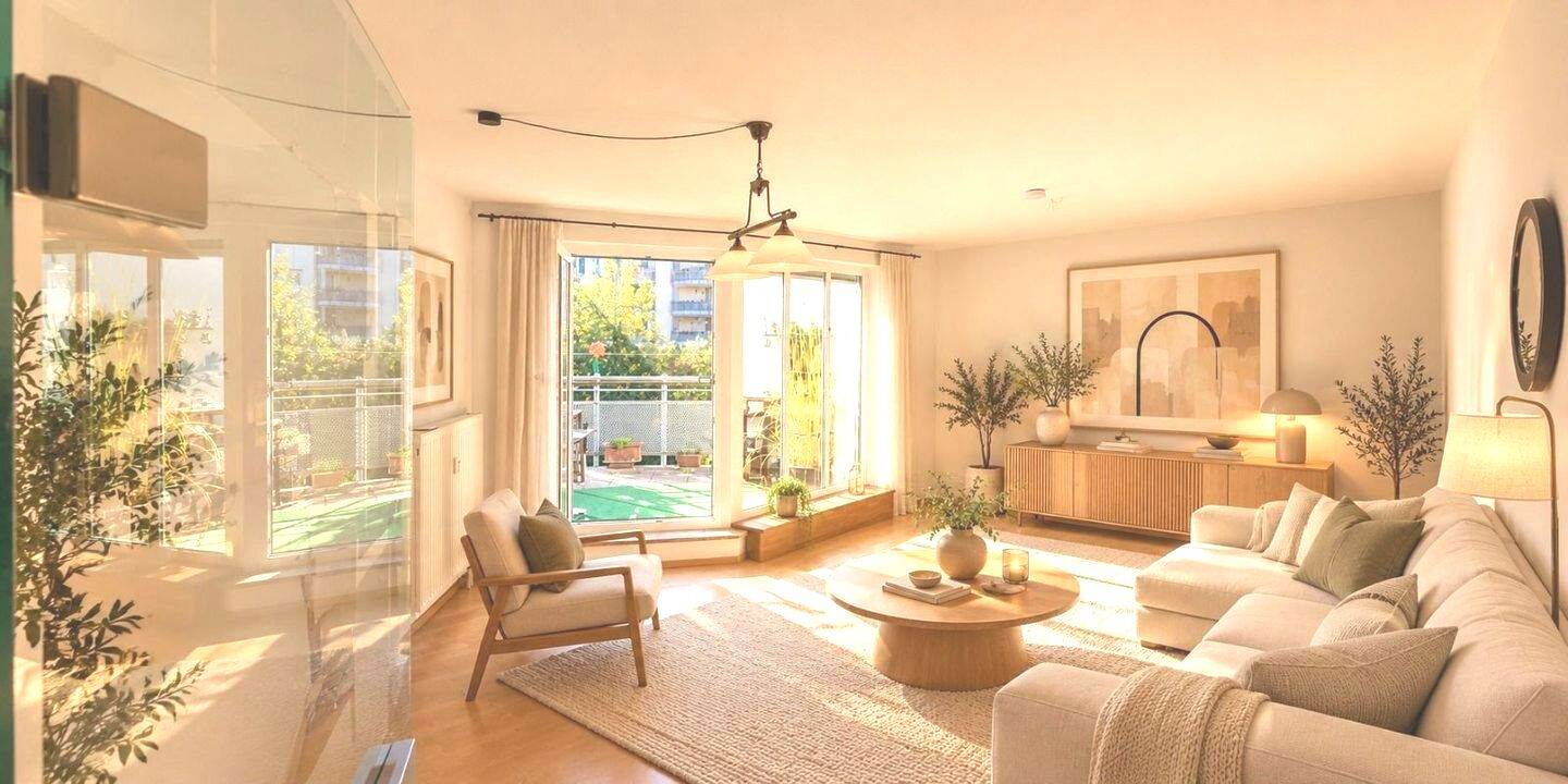 Besondere 4-Zi-Maisonette mit 4 sonnigen Südwest-Balkonen & Tiefgarage – nahe Stadtpark & Wiesengrund, 90762 Fürth (Innenstadt)