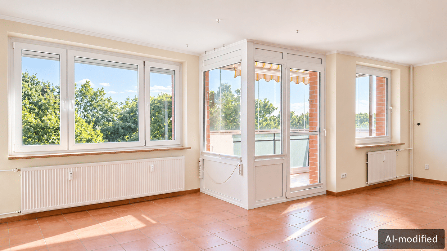 Großzügige 3 oder 4 Zimmerwohnung direkt an der Berner Au mit Blick ins Grüne, 22159 Hamburg (Wandsbek Bramfeld Farmsen-Berne Sasel Tonndorf)