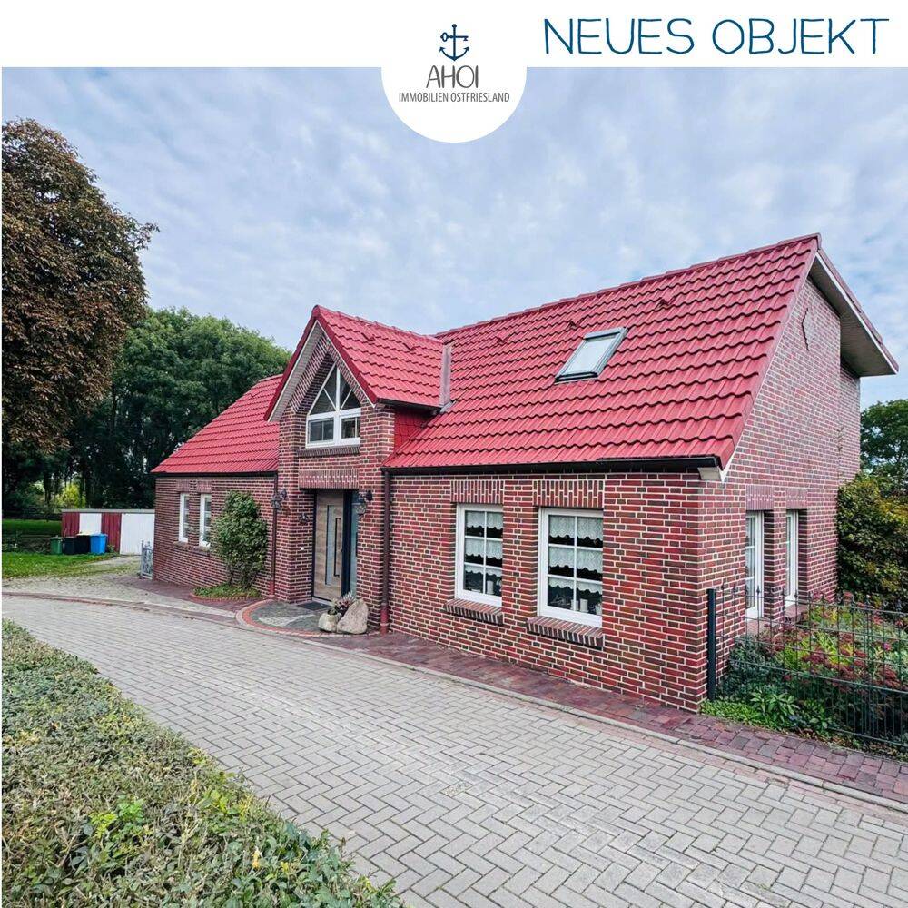 Mit Weitblick! Geräumiges und gepflegtes Einfamilienhaus mit Garage und Garten, 26736 Krummhörn