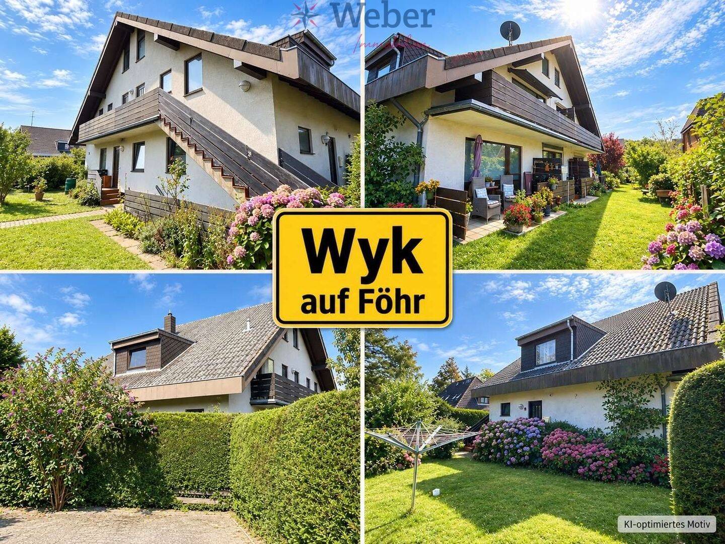 Nicht ganz gewöhnlich: Maisonette mit Galerie, Licht & Abendsonne, 25938 Wyk auf Föhr
