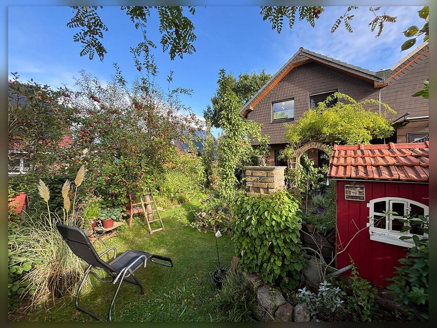 Grünes Idyll – gemütliche Doppelhaushälfte mit tollem Garten mit Erbpacht in Groß Reken, 48734 Reken