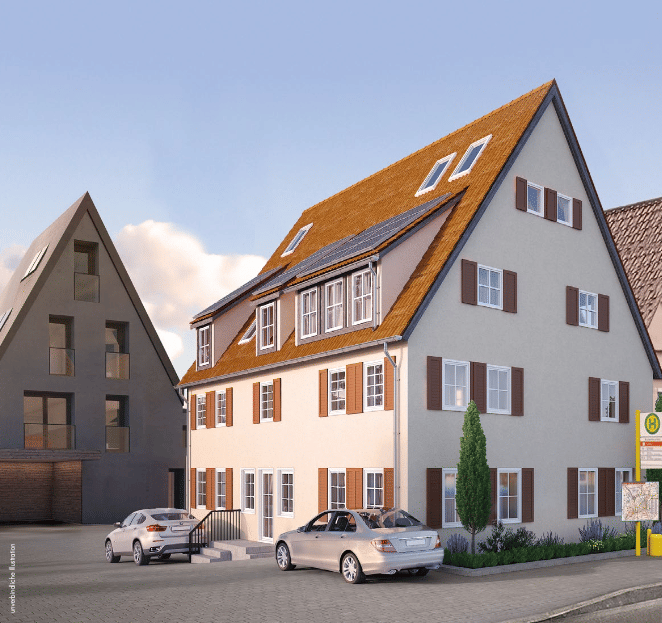 Erstbezug: 2-Zimmer-Wohnung Obgergeschoss im Kulturdenkmal Filderstadt, 70794 Filderstadt