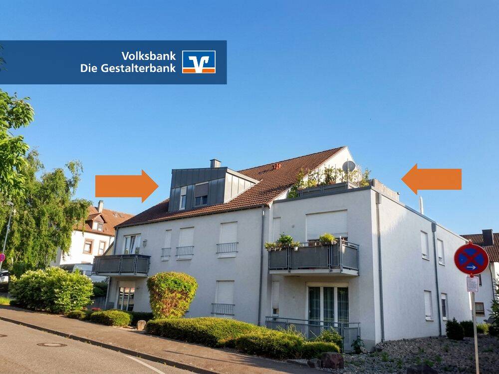 ***Charmante Dachgeschosswohnung mit Sonnenterrasse in Bühl***, 77815 Bühl