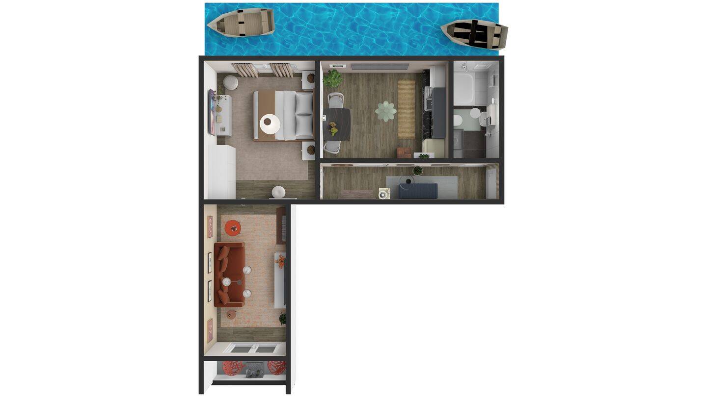 Osterbrookplatz 7 • Besichtigung am 13.10.2026 • Helle, citynahe 2-Zimmer-Wohnung mit Balkon am Südkanal, 20537 Hamburg (Mitte Borgfelde Hamm Hammerbrook)
