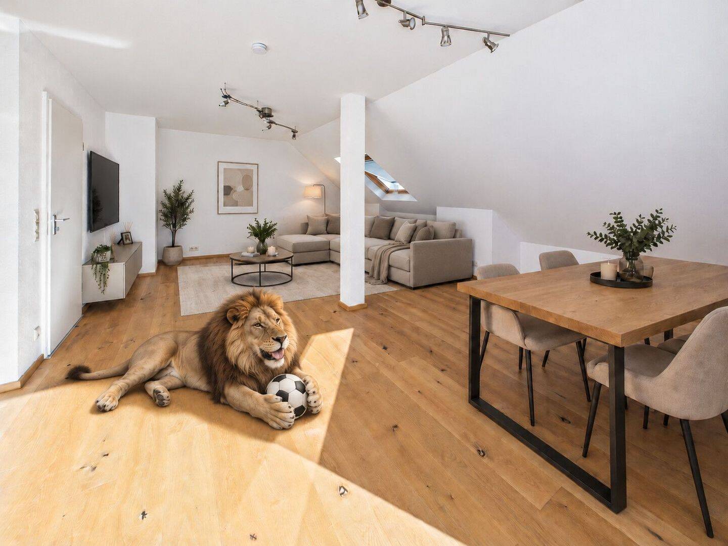 SCHWIND IMMOBILIEN – Dachgeschoss-Traum: 3 Zimmer mit Garage, 64347 Griesheim