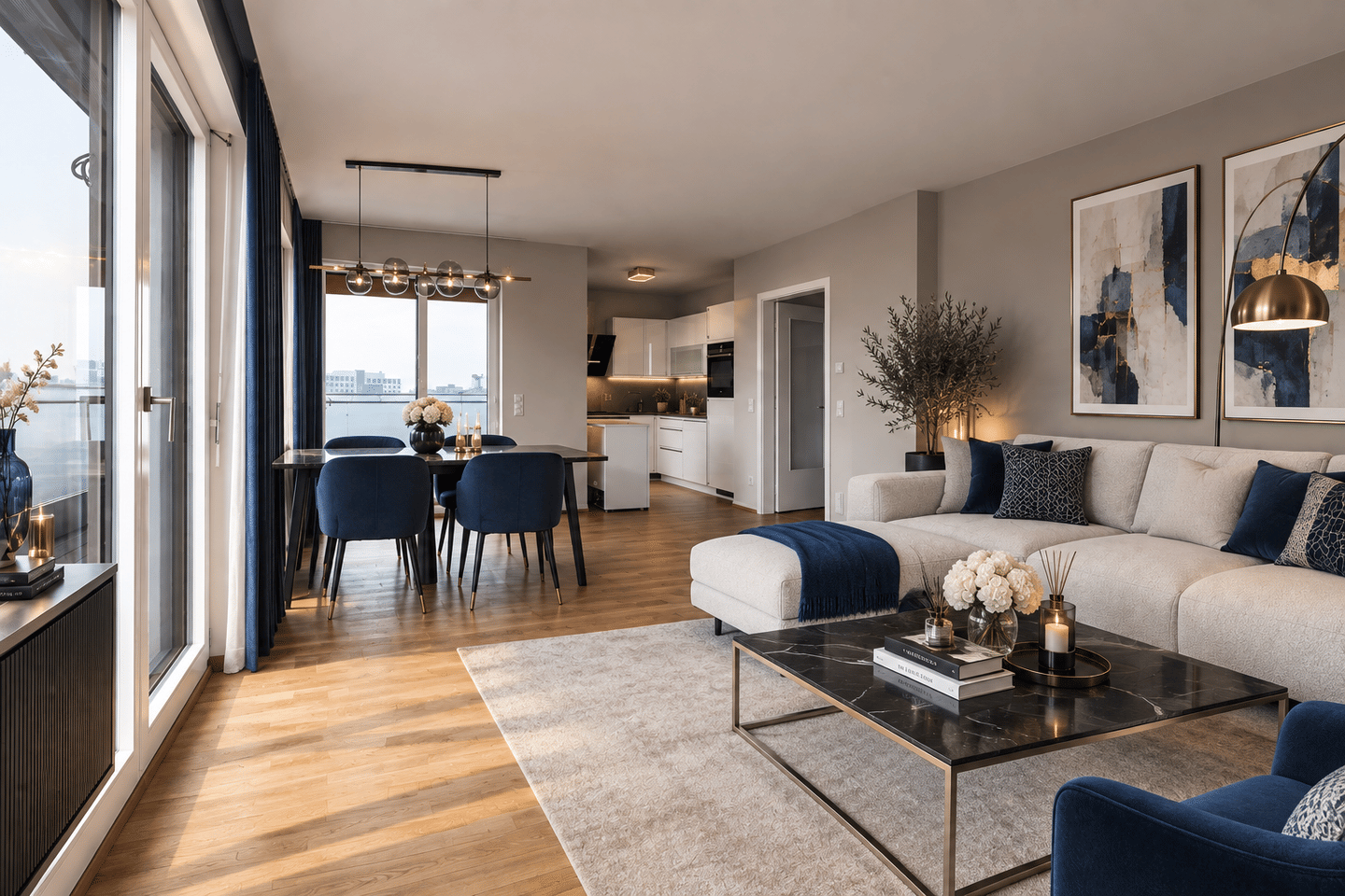 MÜNCHNER IG: Schwabing mit Weitblick – 3-4 Zimmer & exklusive private Dachterrasse, 80807 München (Milbertshofen-Am Hart Schwabing-Freimann)