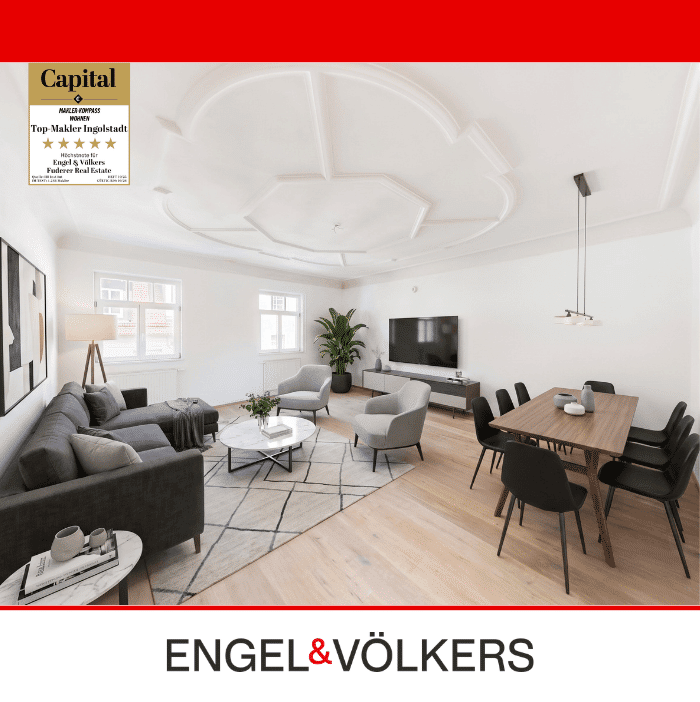 Stilvoll sanierte Altbauwohnung im historischen Denkmalobjekt, 86633 Neuburg a.d. Donau