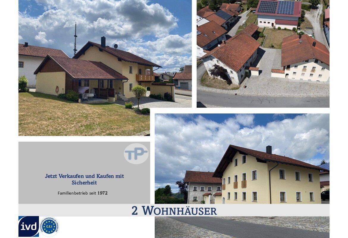 ANWESEN BESTEHEND AUS ZWEI WOHNHÄUSERN, 94065 Waldkirchen