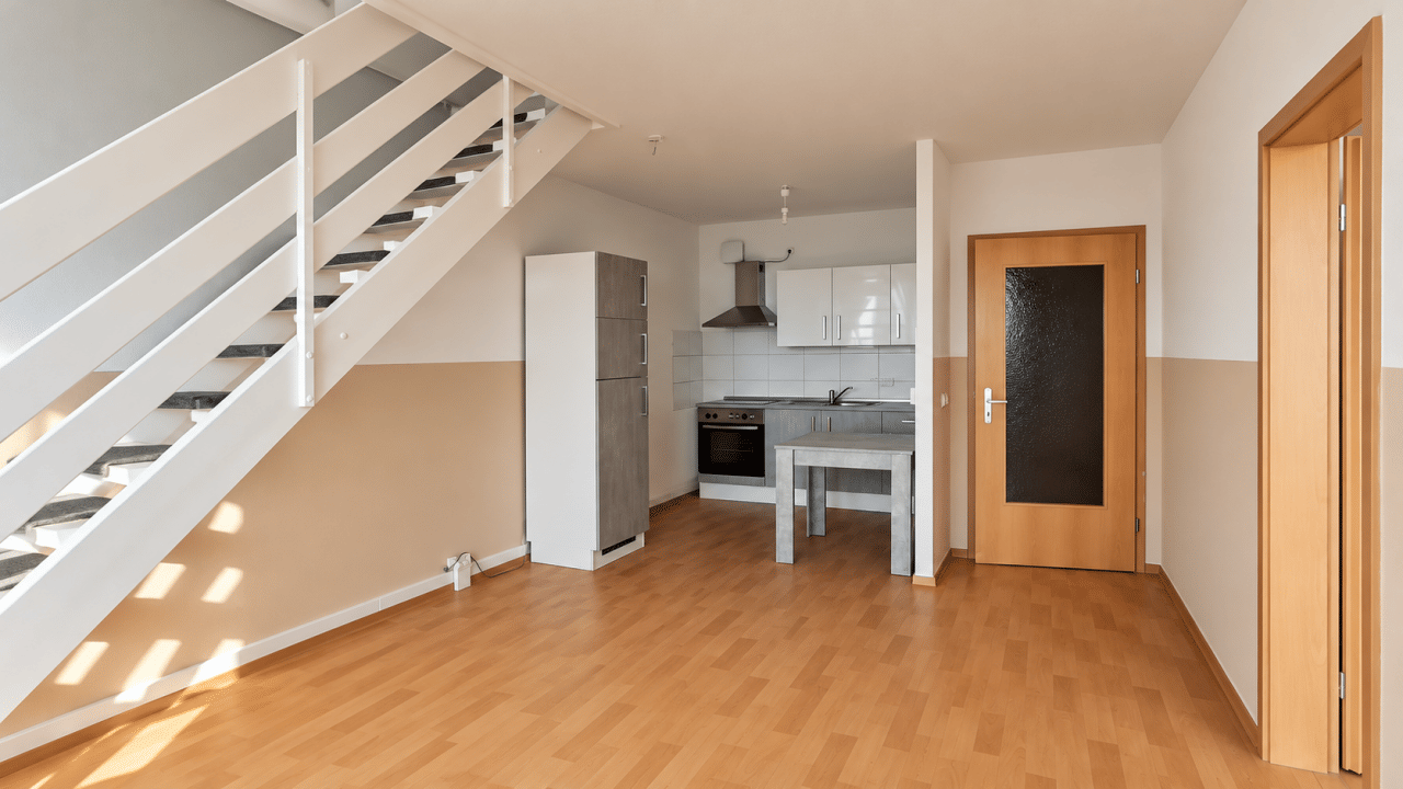 Charmante Maisonette mit Einbauküche, 39126 Magdeburg (Barleber See Gewerbegebiet Nord Industriehafen Neustädter See Rothensee)