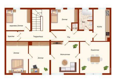 Erstbezug nach Kernsanierung! Stilvolles, großzügiges Wohnen auf ca. 155 m², 5+1 Zimmer!, 76437 Rastatt
