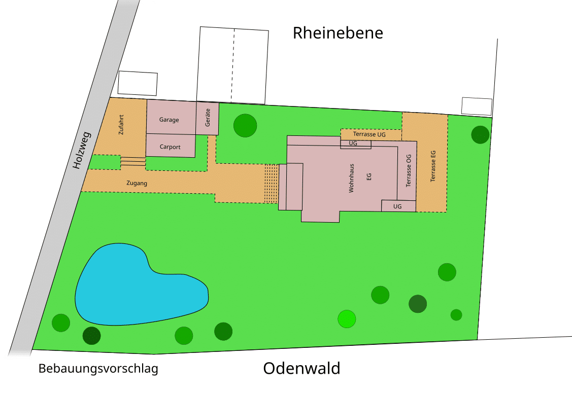 Notverkauf! Großes Wohnbaugrundstück in sehr guter Hanglage., 69469 Weinheim