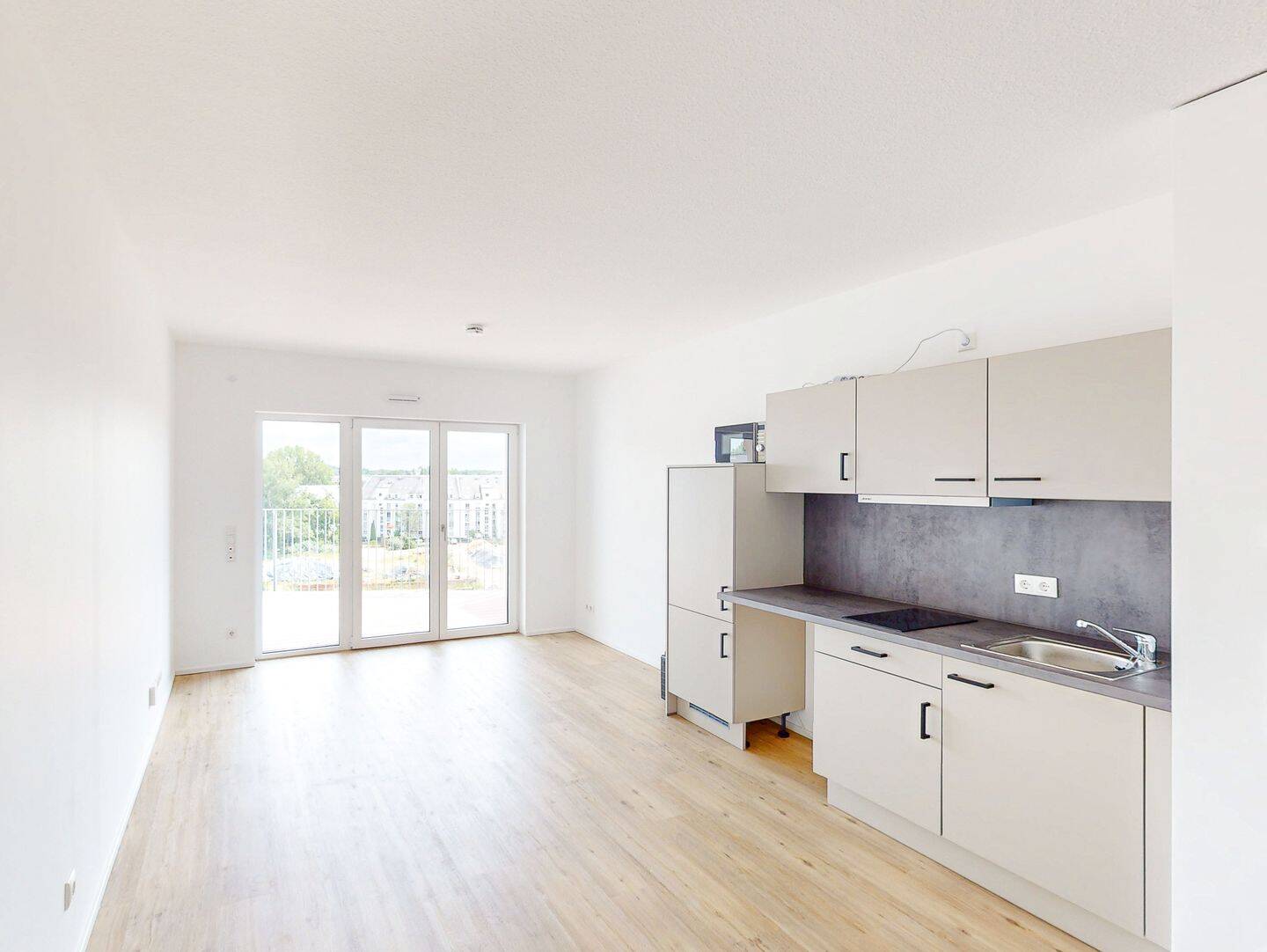 Moderne 1-Zimmer-Wohnung mit Balkon, 90491 Nürnberg