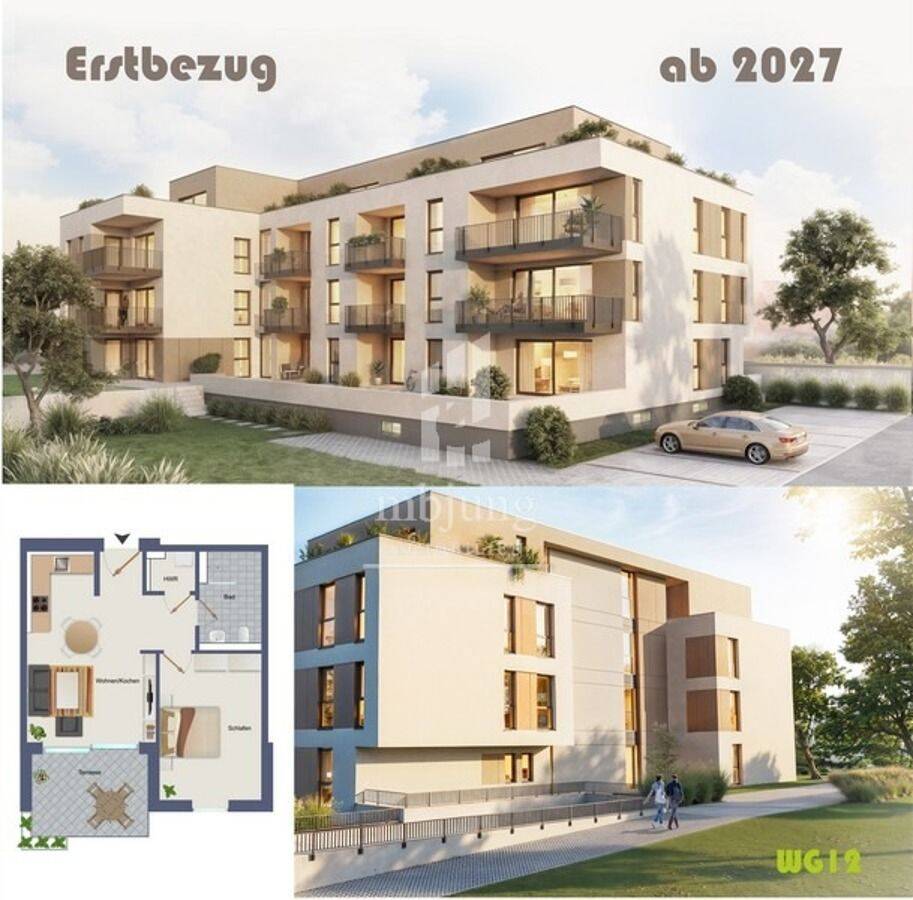 Helle, moderne Wohnung in Kues – Erstbezug – WG12, 54470 Bernkastel-Kues