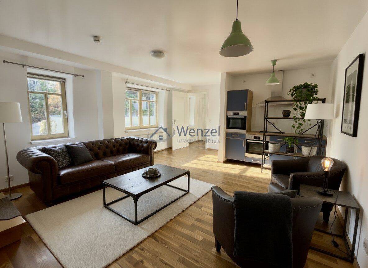EINEN MONAT MIETFREI! Ein-Zimmer Appartement mit riesiger Dachterrasse, 90762 Fürth (Innenstadt)