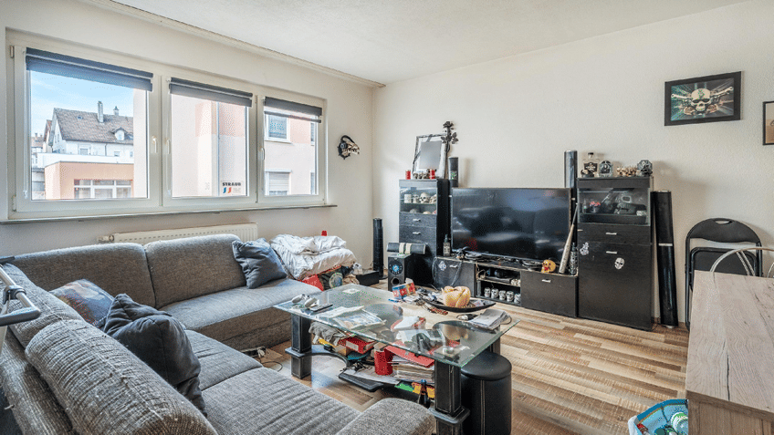 Helle 2-Zimmer-Erdgeschosswohnung mit Einbauküche in zentraler Lage von Schwenningen, 78054 Villingen-Schwenningen