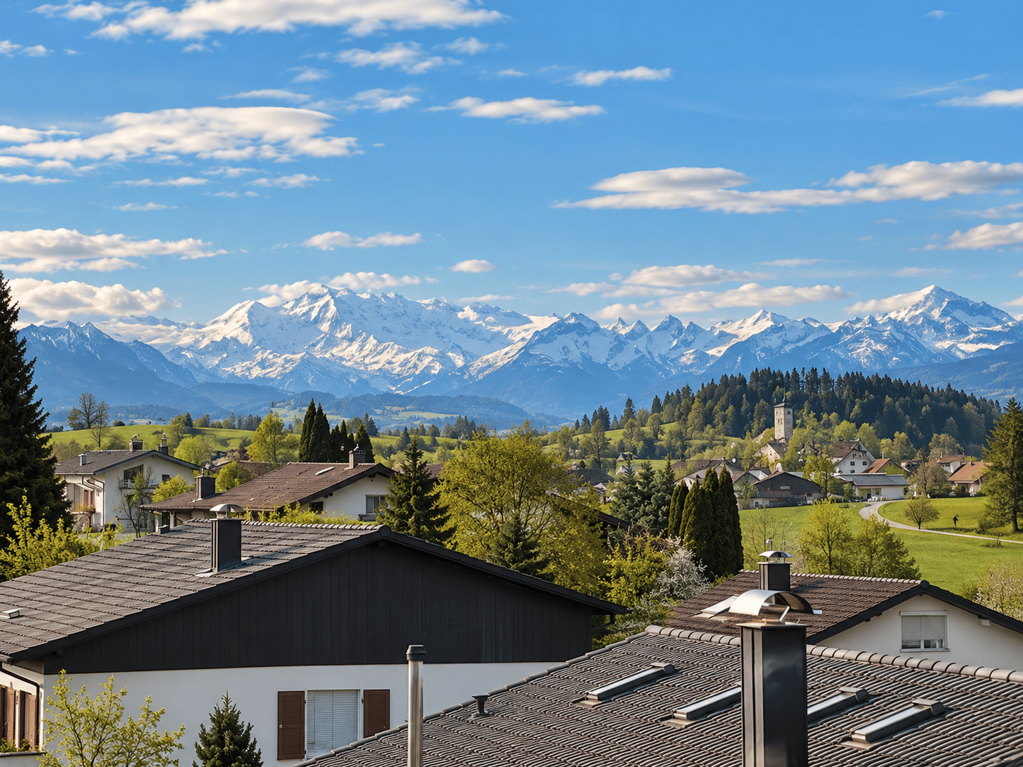 Penthouse Neuravensburg mit Alpenblick, 88239 Wangen im Allgäu